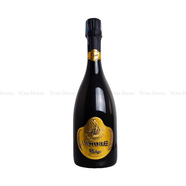 Rượu Champagne Victoire Black Shiny Vintage 12%